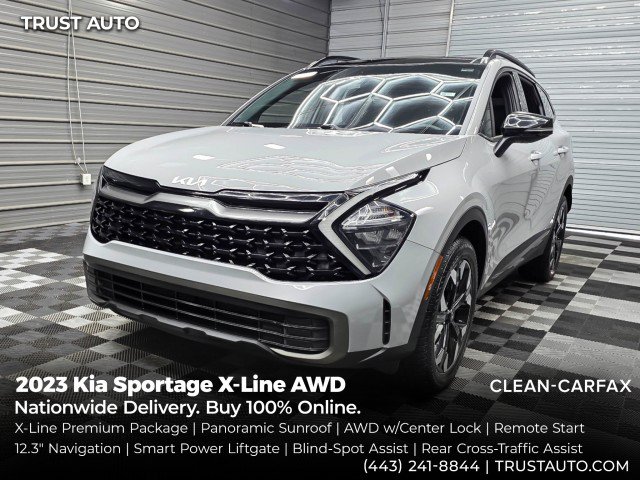 Used 2023 Kia Sportage X-Line w/ X-Line Premium Package AWD/4WD image 1