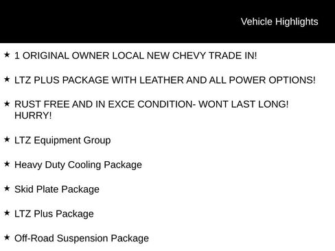 Used 2013 Chevrolet Silverado 1500 LTZ w/ LTZ Plus Package AWD/4WD image 5