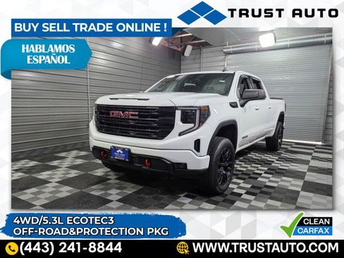 Used 2022 GMC Sierra 1500 Elevation image 1