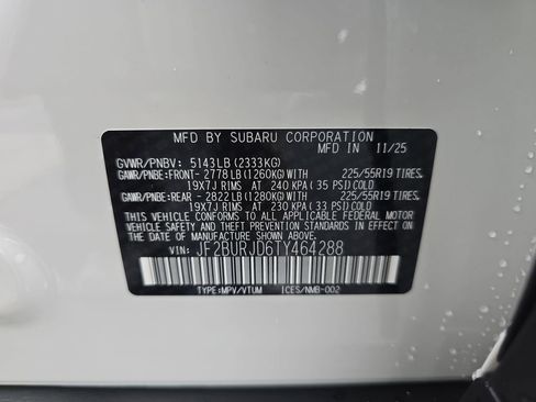 New 2026 Subaru Outback Touring XT AWD/4WD image 31