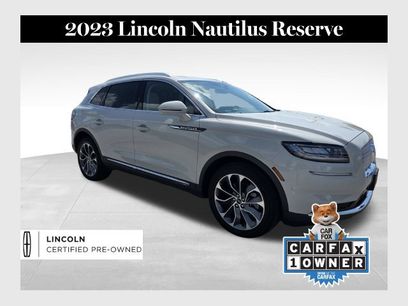 Certified 2023 Lincoln Nautilus Reserve