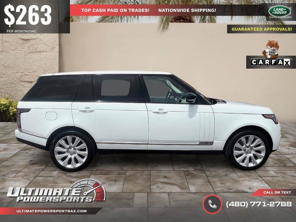 Used 2014 Land Rover Range Rover Long Wheelbase Supercharged AWD/4WD image 3