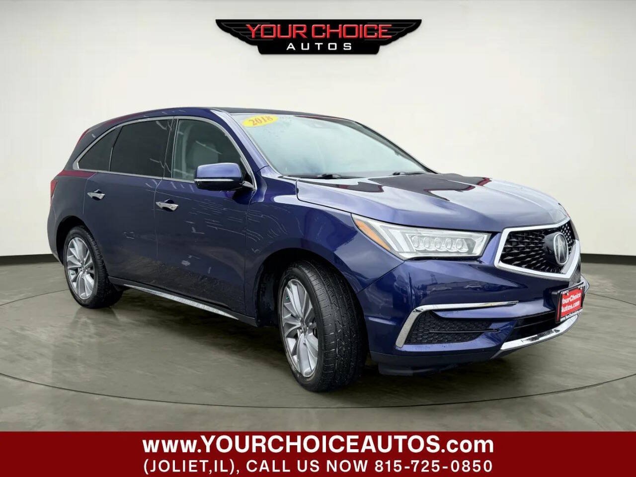 Used 2018 Acura MDX w/ Technology Package AWD/4WD image 12