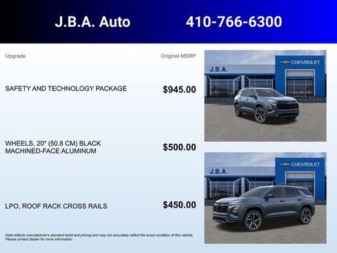 New 2026 Chevrolet Equinox RS w/ Safety and Technology Package image 5