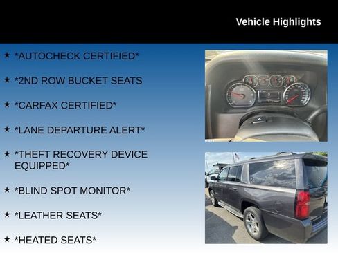 Used 2015 Chevrolet Suburban LT AWD/4WD image 4