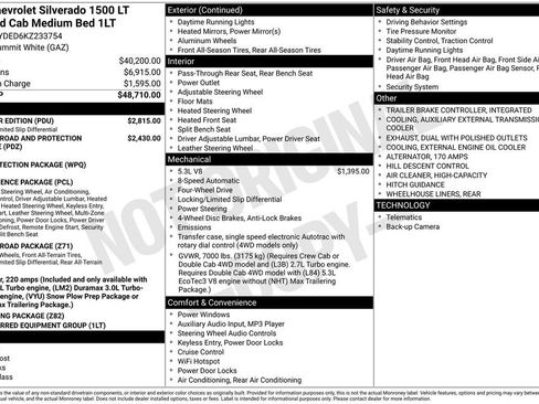 Used 2019 Chevrolet Silverado 1500 LT w/ All-Star Edition AWD/4WD image 40