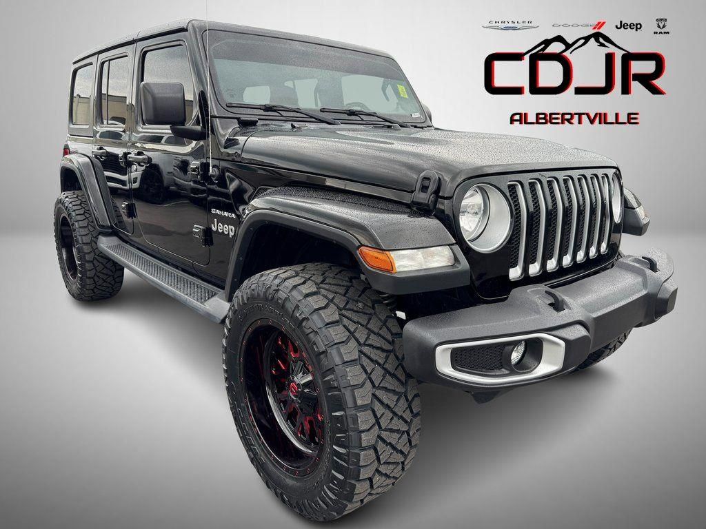 Used 2020 Jeep Wrangler Unlimited Sahara AWD/4WD image 1