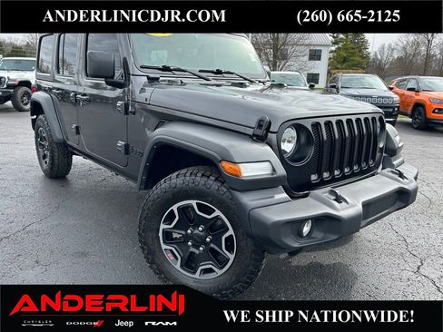 Used 2022 Jeep Wrangler Unlimited Sport image 1