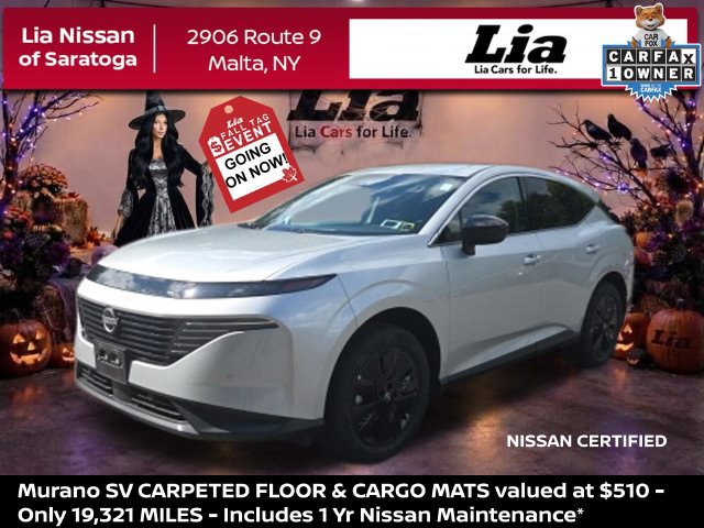 Certified 2025 Nissan Murano SV AWD/4WD 360° Tour
