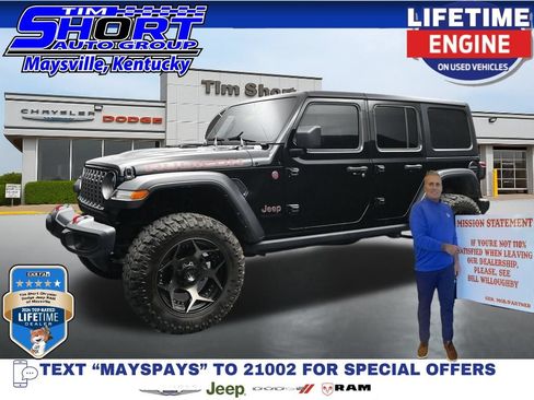 Used 2025 Jeep Wrangler Unlimited Rubicon w/ Convenience Group AWD/4WD image 1