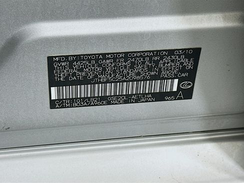 Used 2010 Lexus IS 250 RWD image 12