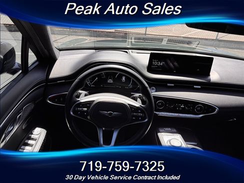 Used 2022 Genesis GV70 3.5T Sport w/ Sport Prestige Package AWD/4WD image 12