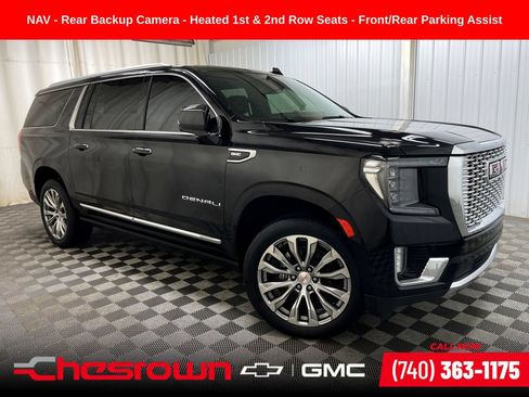 Certified 2022 GMC Yukon XL Denali w/ Max Trailering Package AWD/4WD image 1