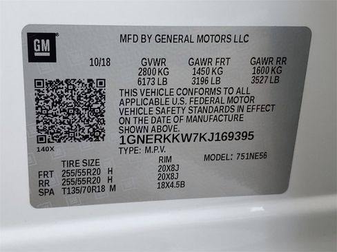 Used 2019 Chevrolet Traverse Premier w/ Driver Confidence II Package image 34