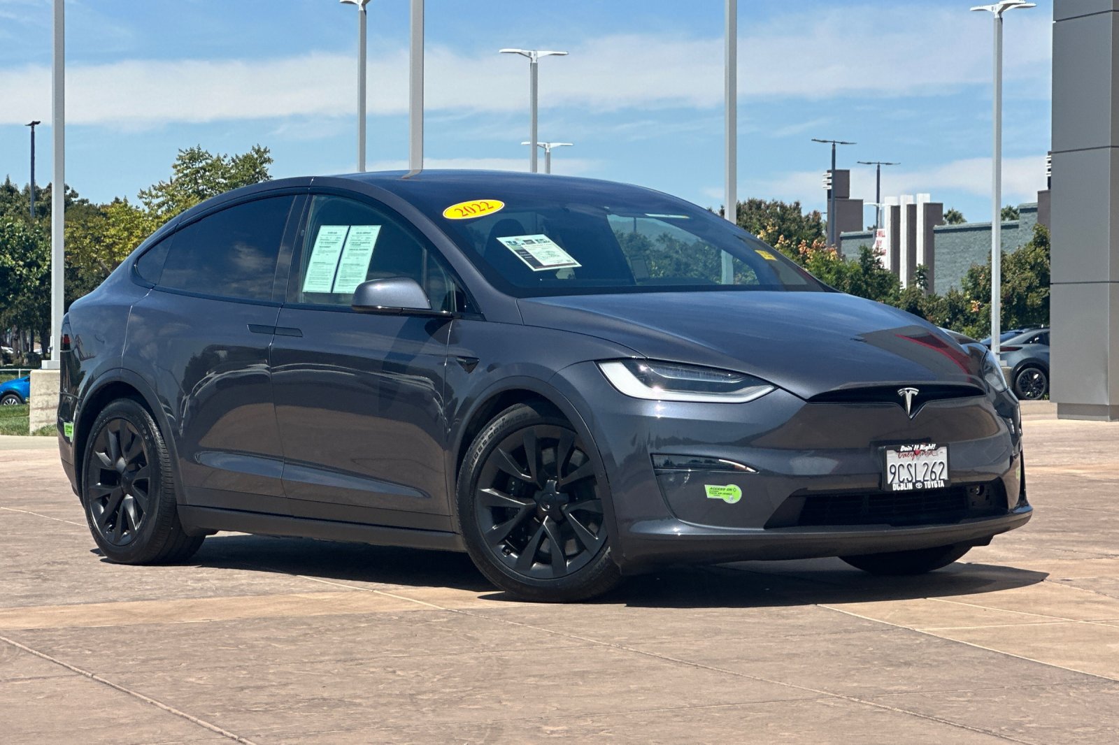 Used 2022 Tesla Model X Plaid AWD/4WD image 2
