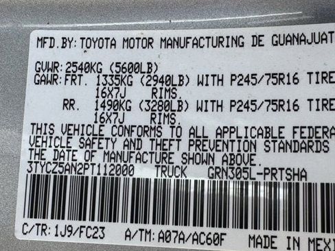 Used 2023 Toyota Tacoma SR5 AWD/4WD image 35