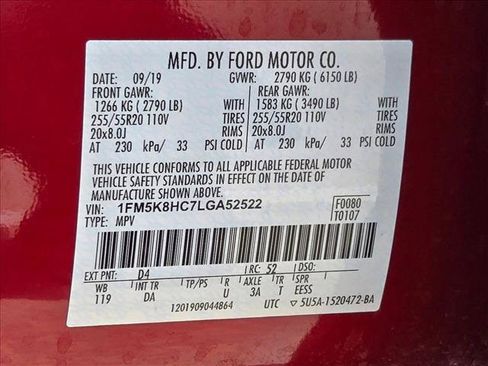 Used 2020 Ford Explorer Platinum w/ Premium Technology Package AWD/4WD image 27