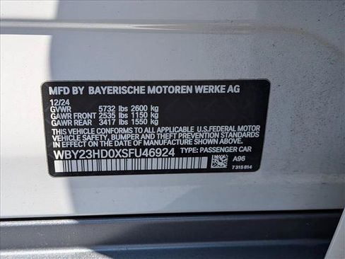 Certified 2025 BMW i4 eDrive40 w/ Parking Assistance Package RWD image 25