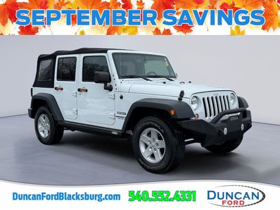 Used 2017 Jeep Wrangler Unlimited Sport w/ Quick Order Package 24S