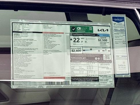 New 2025 Kia Telluride EX image 24