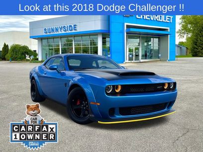Used 2018 Dodge Challenger SRT Demon w/ Demon Vehicle Storage Package