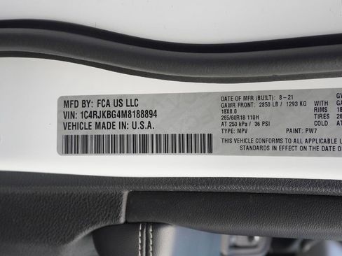 Used 2021 Jeep Grand Cherokee L Limited AWD/4WD image 57