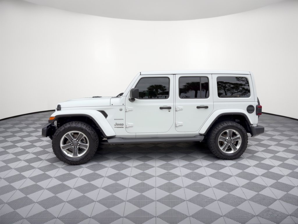 Used 2021 Jeep Wrangler Unlimited Sahara AWD/4WD image 2