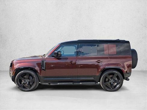 Certified 2025 Land Rover Defender 110 Sedona Red Edition image 8