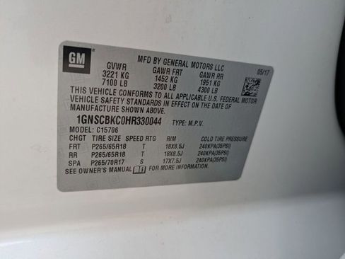 Used 2017 Chevrolet Tahoe LT w/ Max Trailering Package image 23