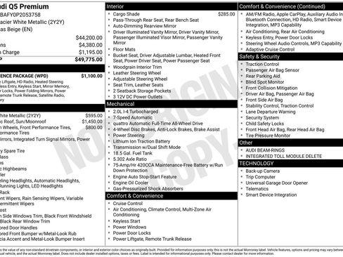 Used 2023 Audi Q5 2.0T Premium w/ Convenience Package image 30