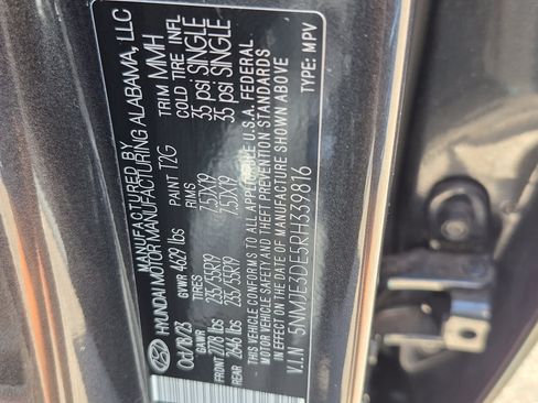 Used 2024 Hyundai Tucson Limited FWD image 33
