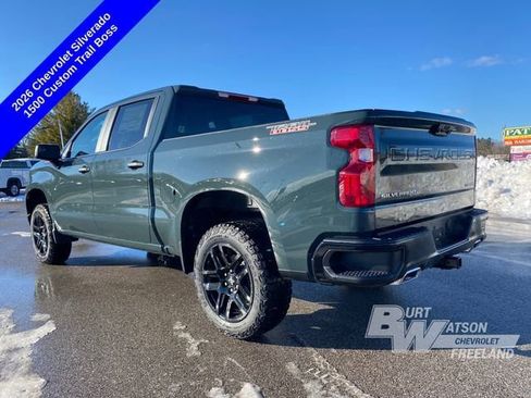 New 2026 Chevrolet Silverado 1500 Custom Trail Boss w/ LPO, Dark Essentials Package image 3