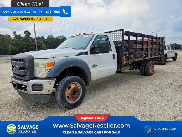 Used 2015 Ford F550 2WD Regular Cab Super Duty image 1