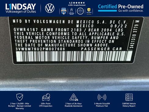 Certified 2023 Volkswagen Jetta Sport image 25