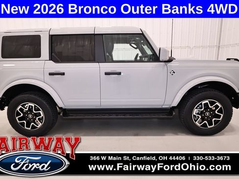 New 2026 Ford Bronco Outer Banks AWD/4WD image 1