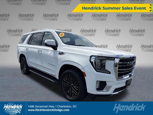 Used 2021 GMC Yukon SLT w/ SLT Premium Package AWD/4WD image 1