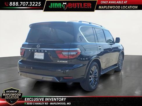 Used 2023 Nissan Armada Platinum w/ Captain's Chairs Package RWD image 4