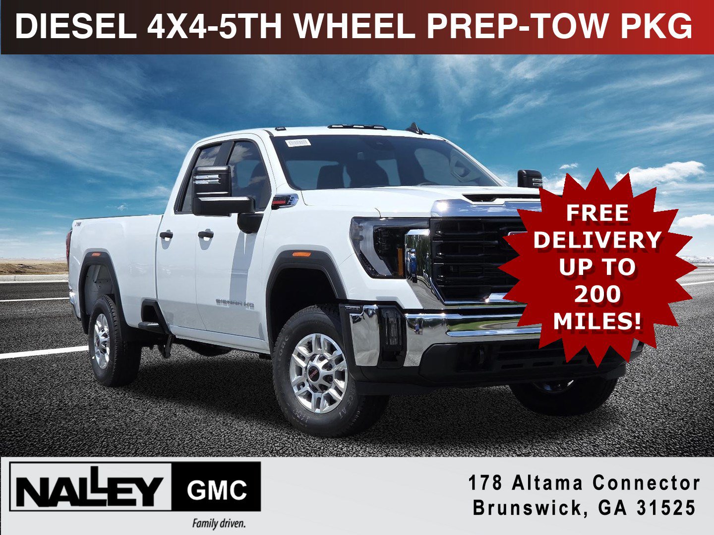 New 2026 GMC Sierra 2500 Pro AWD/4WD 360° Tour