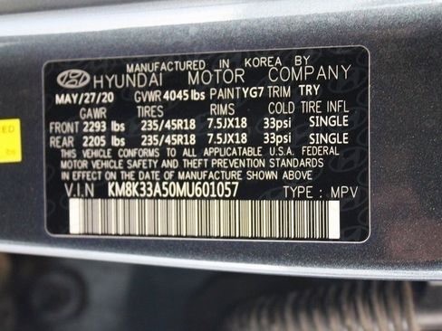 Used 2021 Hyundai Kona Limited w/ Cargo Package image 22