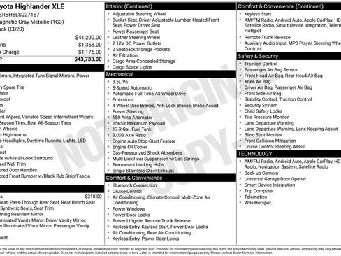 Used 2020 Toyota Highlander XLE image 4