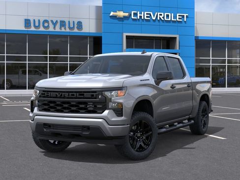 New 2026 Chevrolet Silverado 1500 Custom w/ Turbomax Blackout Package AWD/4WD image 6
