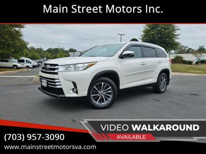 Used 2019 Toyota Highlander XLE