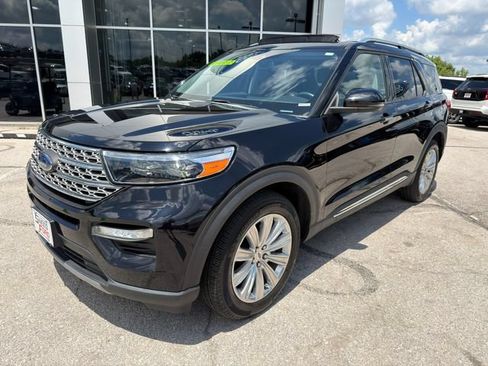 Used 2022 Ford Explorer Limited w/ Hybrid Equipment Group 310A RWD image 3