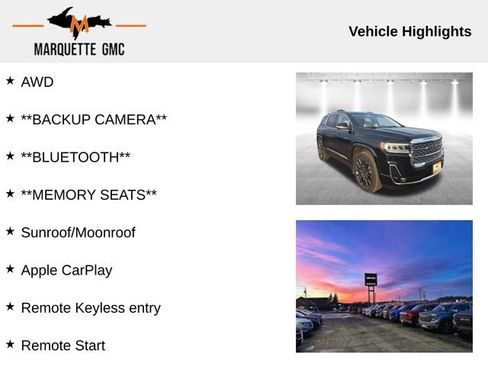 Certified 2023 GMC Acadia Denali w/ Black Diamond Edition image 3