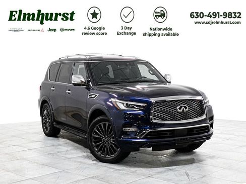 Used 2023 INFINITI QX80 Sensory w/ Cargo Package AWD/4WD image 1
