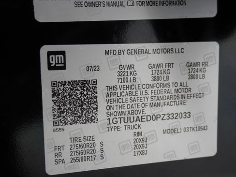Used 2023 GMC Sierra 1500 Pro w/ Graphite Edition AWD/4WD image 27