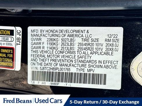 Certified 2023 Acura RDX AWD w/ A-Spec & Advance Pkg image 35