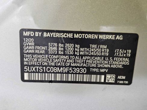 Used 2021 BMW X3 xDrive30e w/ Premium Package image 44