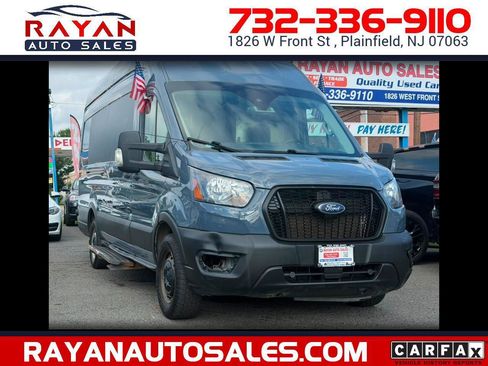 Used 2021 Ford Transit 250 148 High Roof Extended w/ Parcel Delivery Package RWD image 1