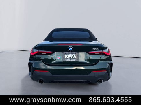 Used 2022 BMW 430i Convertible w/ M Sport Package RWD image 4